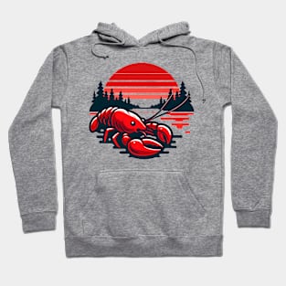 Sunset Lobster Hoodie